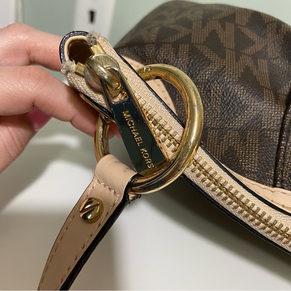 Michael Kors Jet Set Brown Convertible Shoulder Bag - Picture 8 of 16